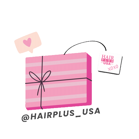 Sticker by hairplususa