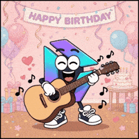 Happy Birthday Gif GIF by IDX Solana