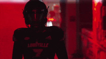 Lets Go Football GIF by Louisville Cardinals