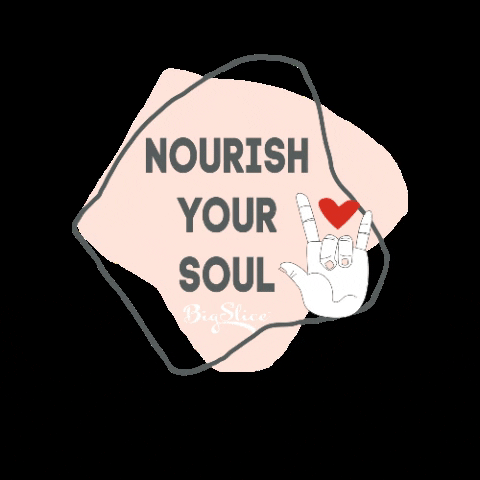 Eat Healthy Love Yourself GIF by GH/Big Slice