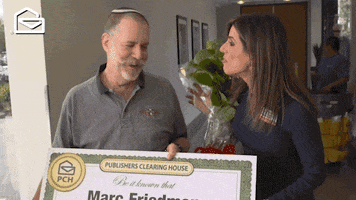 Happy Celebration GIF by Publishers Clearing House