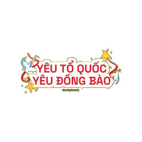 Vietnam 30 Thang 4 Sticker by Hoa Lo Prison Relic