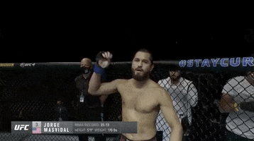 Jorge Masvidal Kiss GIF by UFC