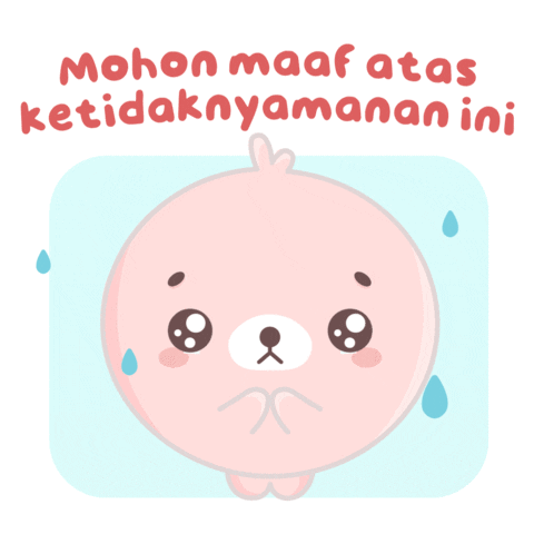 I Am Sorry Breastpump Sticker by Mutter Indonesia