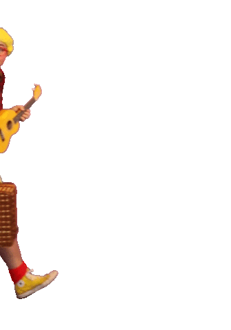 Man Sticker by Camping de Kleine Wolf