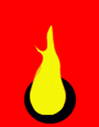 Aramean-Center fire black icon aramean GIF