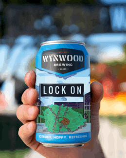 Lock On GIF by Wynwood Brewing