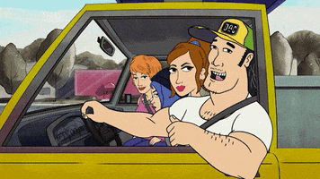 Comedy Drive Through GIF by Bless the Harts
