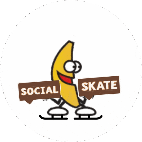 Ice Skating Skate Sticker by Krab