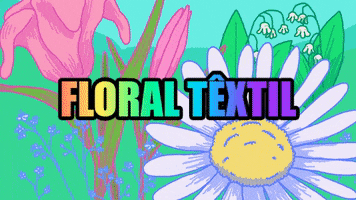 Floral Têxtil GIF