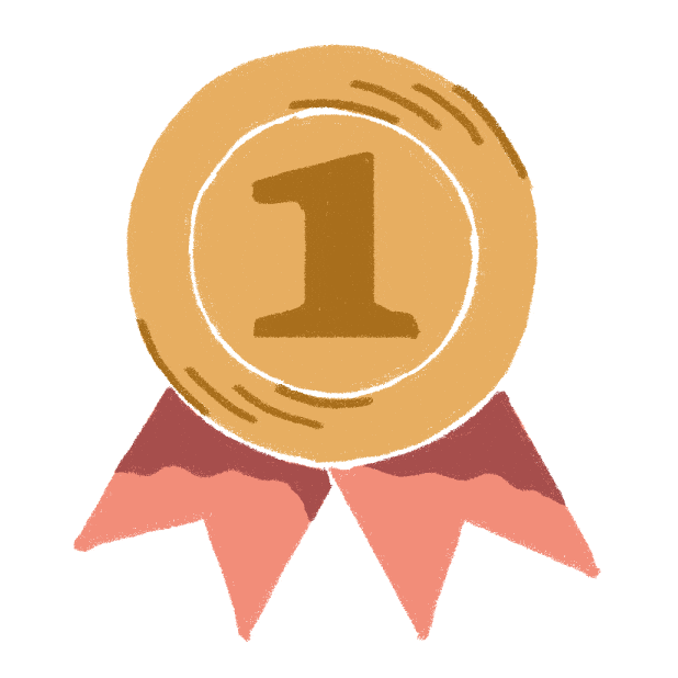 Tag Winning Sticker by Thoka Maer