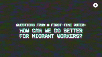 Migrant Workers Text On Screen GIF by Our Grandfather Story