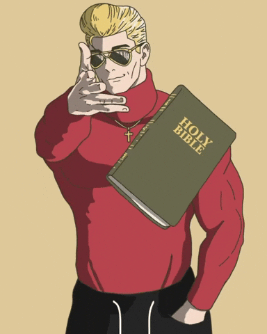Christian Throwing GIF