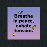 Deep Breath Art GIF