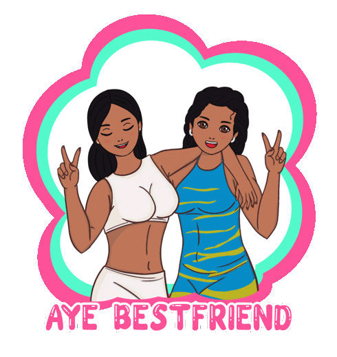 Lex Aye Bestfriend Sticker by Los Establos