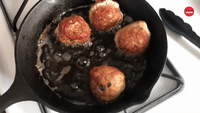 Cooking Meatballs
