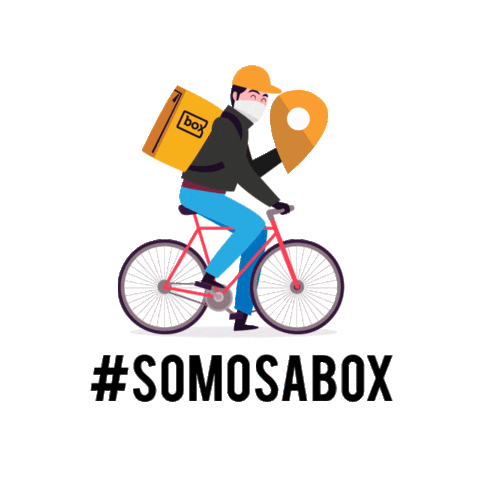 Box Delivery Sticker