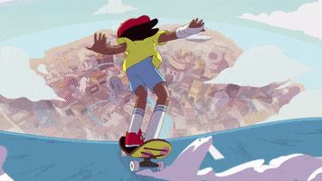 Video Games Skateboard GIF by GIPHY Gaming