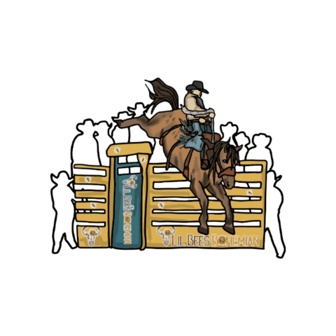 Sticker by Lil Bee's Bohemian