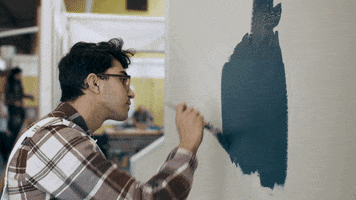 School Painting GIF by Hugh Baird College and University Centre