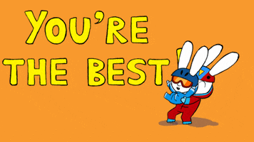 Happy First Place GIF by Simon Super Rabbit