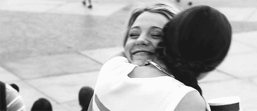 Black And White Hug GIF - Find & Share on GIPHY