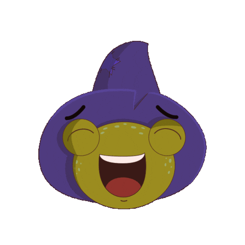 Frog Laughter Sticker