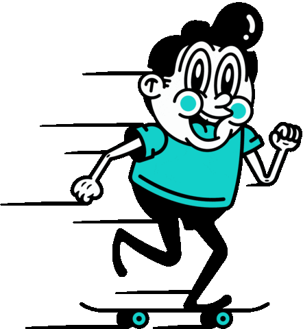 Fun Skate Sticker by Mike Stretch