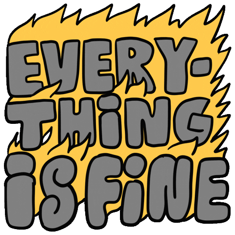 Everything Is Fine GIF by Vienna Pitts
