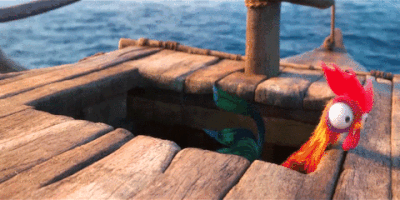 stuck rooster GIF