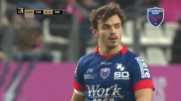 fc grenoble lilian saseras GIF by FCG Rugby