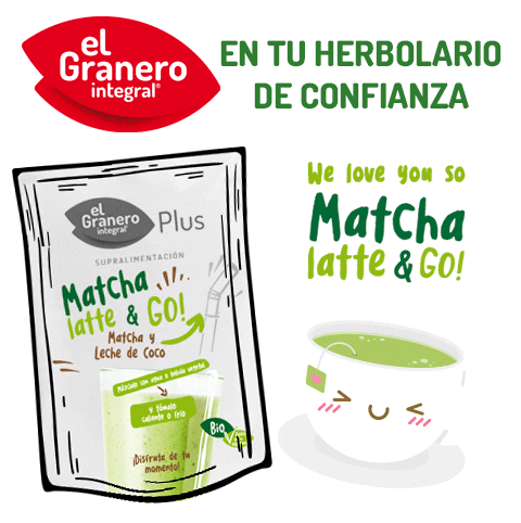 Matcha Sticker by Biogran