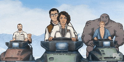 Space Cowboy Imagination GIF by Archer