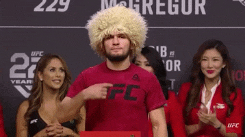 Weigh In Khabib Nurmagomedov GIF by UFC