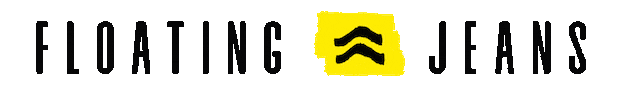 floatingjeanscom Sticker
