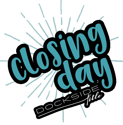 Bmre Closingday Sticker by Dockside Title