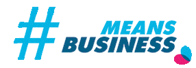 Business Means Sticker by Socialfly