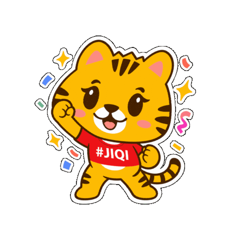 Happy Fun Sticker by IQI Concept