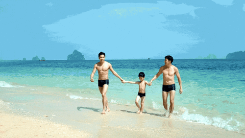Fathers Day Beach GIF by FilmDoo - Find & Share on GIPHY