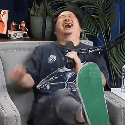 Theo Von Laugh GIF
