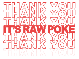 San Diego Hawaiian Sticker by It's Raw Poke Shop