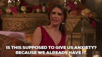 Stressed Episode 2 GIF by The Bachelor