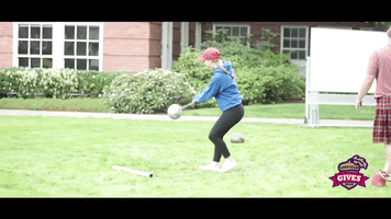 scottish fest distance throw GIF by Linfield College