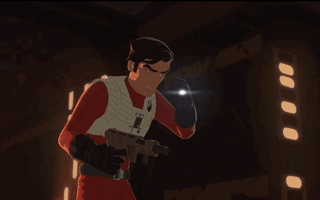 Shooting Star Wars GIF