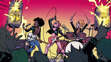 josie and the pussycats audrey mok GIF by Archie Comics