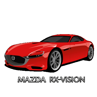 Mazda Russia Sticker