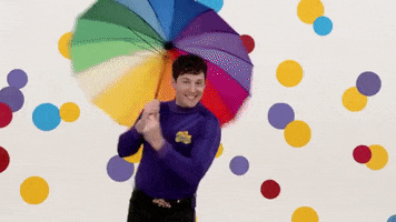 Singing In The Rain Dancing GIF by The Wiggles