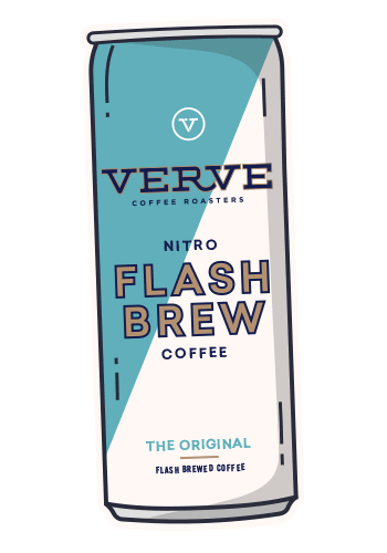 Family Flashbrew Sticker by Verve Coffee