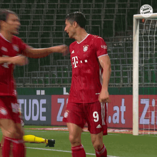 Happy Game GIF by FC Bayern Munich