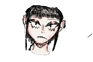 Girl Sticker